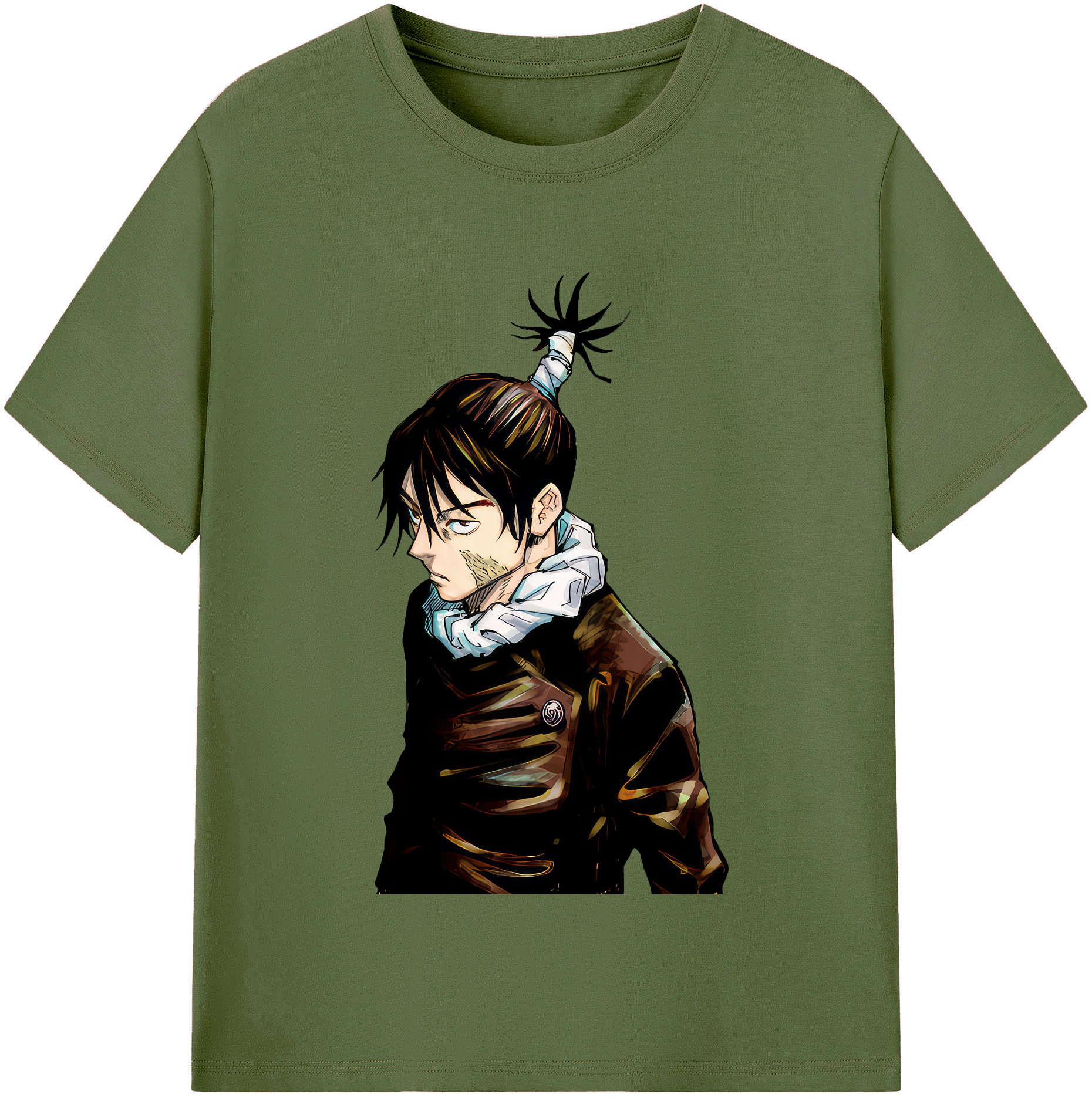 （画像用） 呪術廻戦 Jujutsu Kaisen 綿100％半袖Tシャツ（フロントプリント）